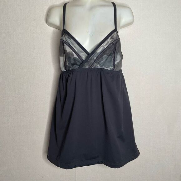 Lululemon Women's Sz‎ 8 Rehearsal Tank Top Strappy Workout Athletic Yoga Shirt - Picture 4 of 10